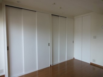 壁面収納でお部屋がひろびろ 壁面収納でお部屋がひろびろ